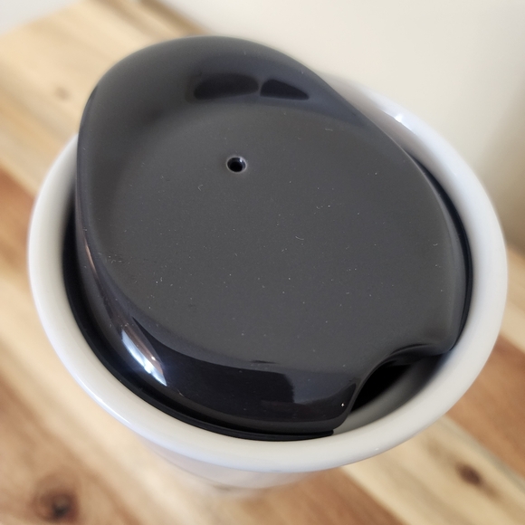 Starbucks 2014 Winking Eye Mermaid Siren Face Ceramic Coffee Mug Travel Tumbler - Picture 6 of 10